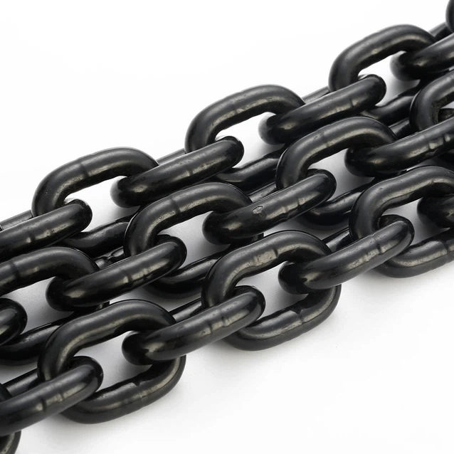 G80 Standard Black Tempered Anchor Lifting Chain