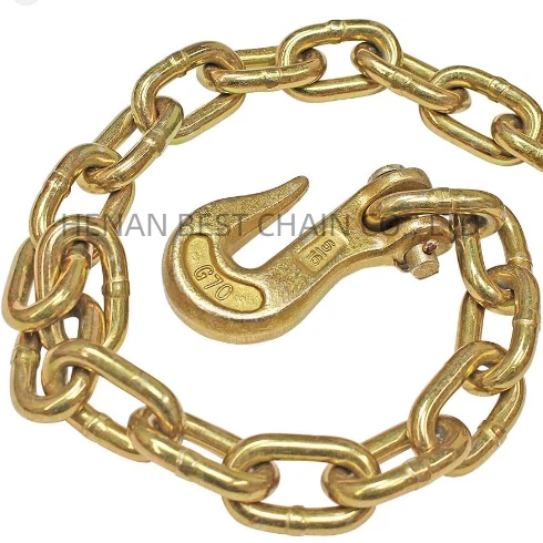 Zvedací řetěz z pozinkovaného přepravního spojovacího článku z oceli G70 z velkého množství