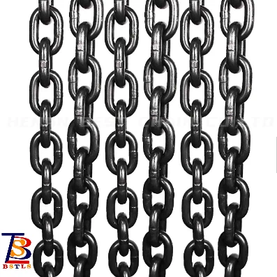 High Strength G80 Load Chain With 20Mn2 Alloy Steel
