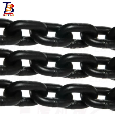 High Strength G80 Load Chain With 20Mn2 Alloy Steel