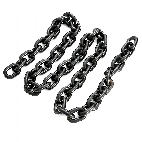 Widely Used G80 25*75mm Black Hoist Lifting Link Chain
